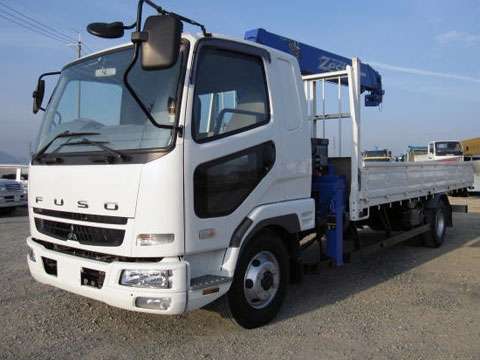 MITSUBISHI FUSO Fighter Truck (With 5 Steps Of Cranes) PDG-FK61R 2008 3,076km