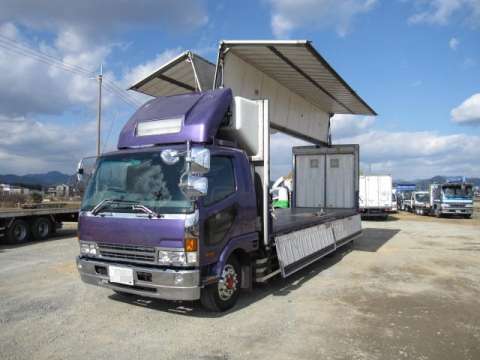 MITSUBISHI FUSO Fighter Refrigerator & Freezer Wing KL-FK61FMZ 2001 581,500km