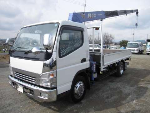 MITSUBISHI FUSO Canter Truck (With 5 Steps Of Cranes) PA-FE83DEN 2006 33,316km