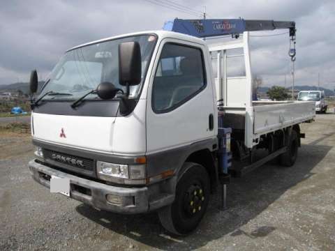 MITSUBISHI FUSO Canter Truck (With 3 Steps Of Cranes) KK-FE63EGY 2000 96,542km