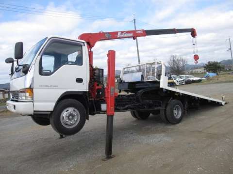 ISUZU Elf Safety Loader (With 3 Steps Of Cranes) KC-NPR71PR 1996 189,856km