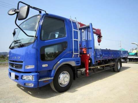 MITSUBISHI FUSO Fighter Truck (With 4 Steps Of Cranes) PA-FK61F 2007 22,287km