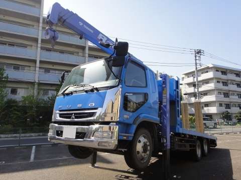 MITSUBISHI FUSO Fighter Self Loader (With 4 Steps Of Cranes) PDG-FQ62F 2007 13,111km