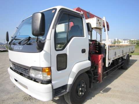 ISUZU Forward Juston Truck (With 5 Steps Of Cranes) KK-NRR35K3 2001 88,776km