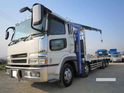 MITSUBISHI FUSO Super Great Truck (With 4 Steps Of Cranes) KL-FS50MVZ 2000 604,928km