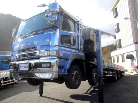 MITSUBISHI FUSO Super Great Self Loader (With 4 Steps Of Cranes) KC-FS510VZ 1998 531,956km