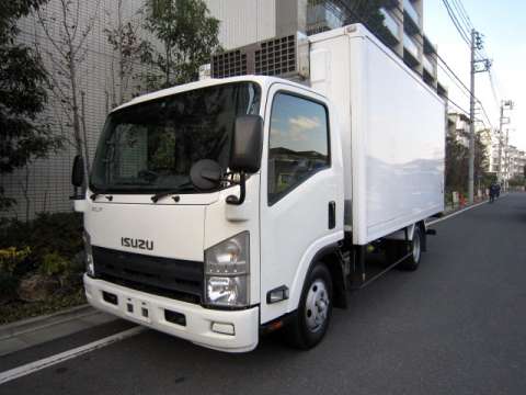 ISUZU Elf Refrigerator & Freezer Truck BKG-NPR85AN 2008 252,606km