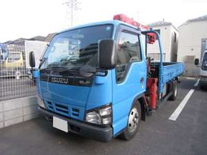 ISUZU Elf Truck (With 4 Steps Of Cranes) PB-NKR81AR 2006 185,275km_1