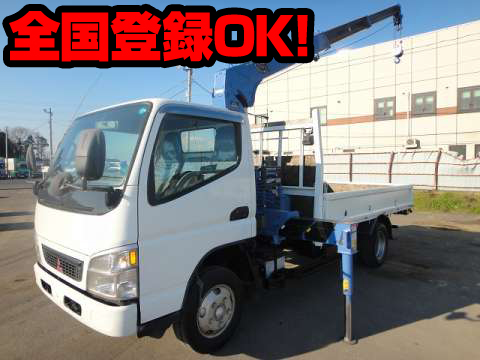 MITSUBISHI FUSO Canter Truck (With 3 Steps Of Cranes) KK-FE73EEN 2002 141,877km