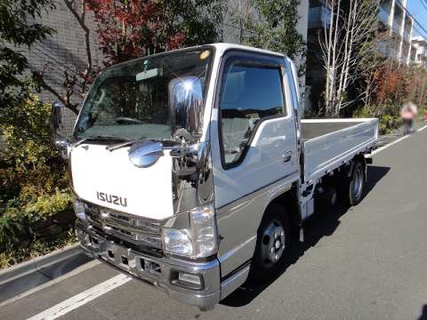 ISUZU Elf Flat Body BKG-NJR85A 2008 123,443km