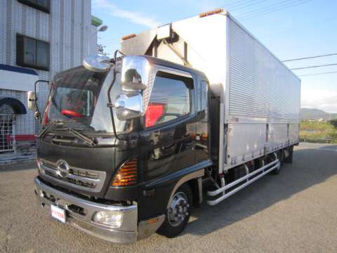 HINO Ranger Aluminum Wing PB-FD8JPFG 2004 677,186km