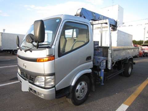 HINO Dutro Truck (With 3 Steps Of Cranes) PB-XZU344M 2005 261,593km