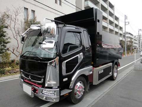 MITSUBISHI FUSO Fighter Dump PDG-FK62FZ 2007 130,018km