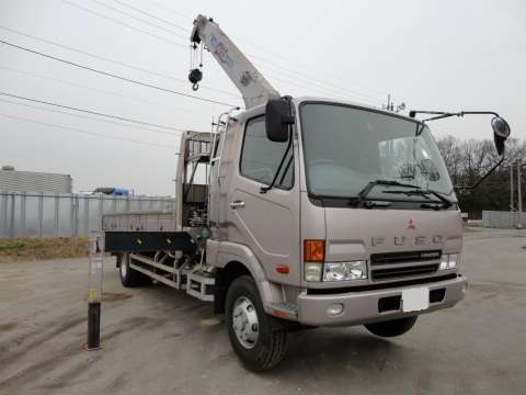 MITSUBISHI FUSO Fighter Truck (With 5 Steps Of Cranes) KK-FK61HK 2001 189,302km