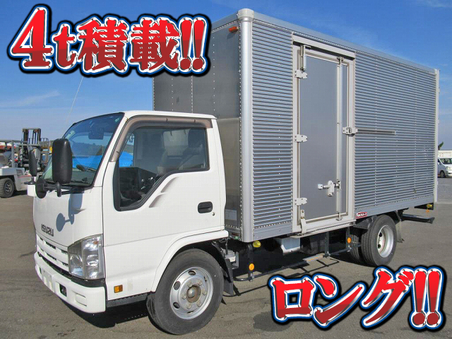 ISUZU Elf Aluminum Van BKG-NKR85YN 2008 47,663km