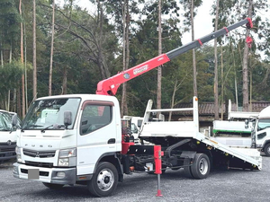 MITSUBISHI FUSO Canter Safety Loader (With 4 Steps Of Cranes) TKG-FEB90 2015 128,342km_1