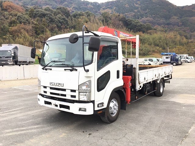 ISUZU Forward Truck (With 4 Steps Of Unic Cranes) PKG-FRR90S2 2007 152,374km