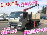 MITSUBISHI FUSO Canter Truck (With 4 Steps Of Unic Cranes) TKG-FEB50 2013 182,186km_1