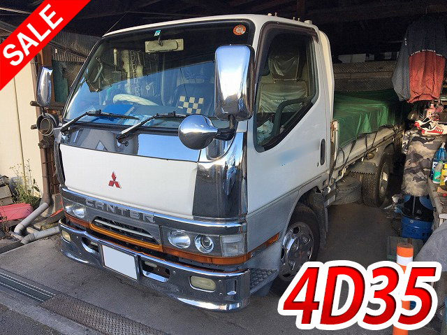 MITSUBISHI FUSO Canter Flat Body KC-FE508B 1997 419,000km