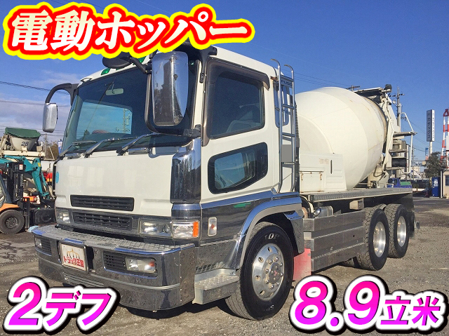 MITSUBISHI FUSO Super Great Mixer Truck KL-FV50KJXD 2002 323,156km