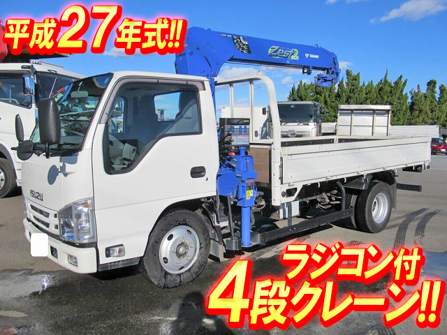 ISUZU Elf Truck (With 4 Steps Of Cranes) TRG-NKR85AR 2015 31,464km
