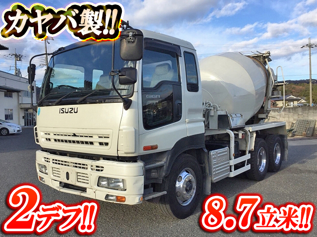 ISUZU Giga Mixer Truck PJ-CXZ77K6 2007 317,445km