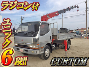 MITSUBISHI FUSO Canter Truck (With 6 Steps Of Unic Cranes) KC-FE648E 1996 150,678km_1