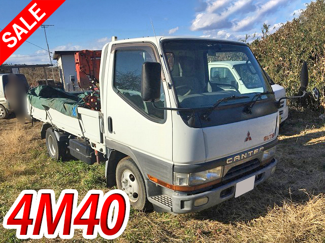 MITSUBISHI FUSO Canter Guts Truck (With 4 Steps Of Cranes) KC-FB511B 1998 100,720km