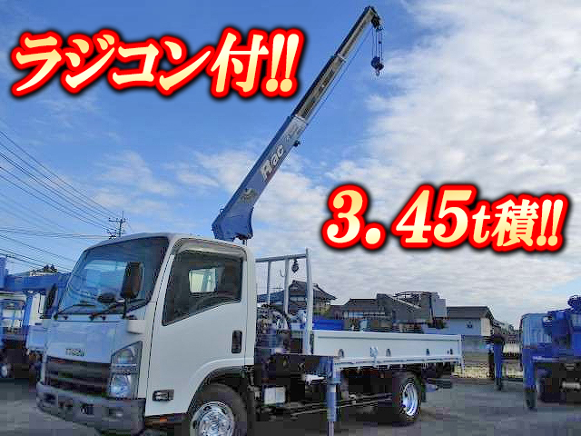 ISUZU Elf Truck (With 3 Steps Of Cranes) PKG-NPR75N 2008 71,787km