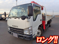 ISUZU Elf Truck (With 3 Steps Of Unic Cranes) SKG-NKR85AR 2011 43,000km_1