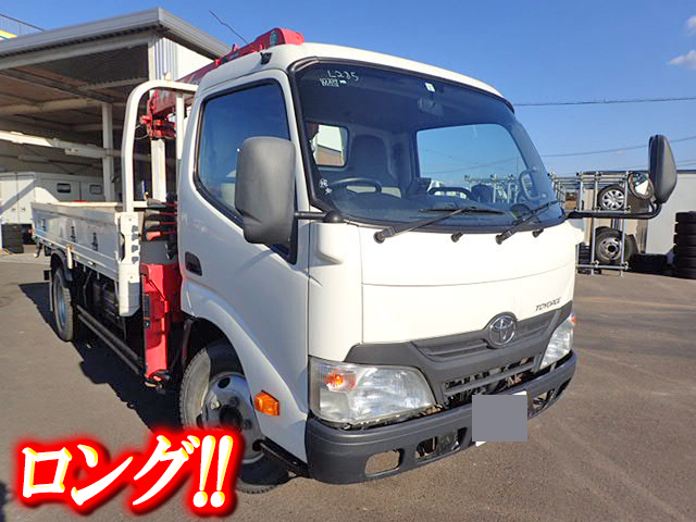 TOYOTA Toyoace Truck (With 3 Steps Of Unic Cranes) TKG-XZU650 2013 62,000km