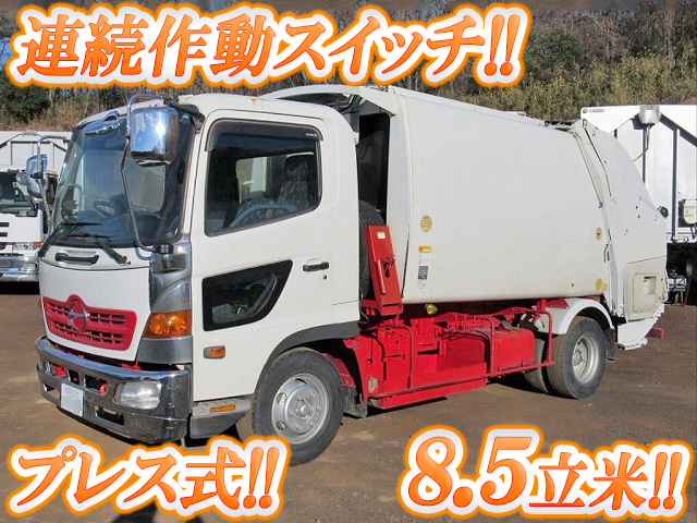 HINO Ranger Garbage Truck PB-FC7JEFA 2005 229,000km