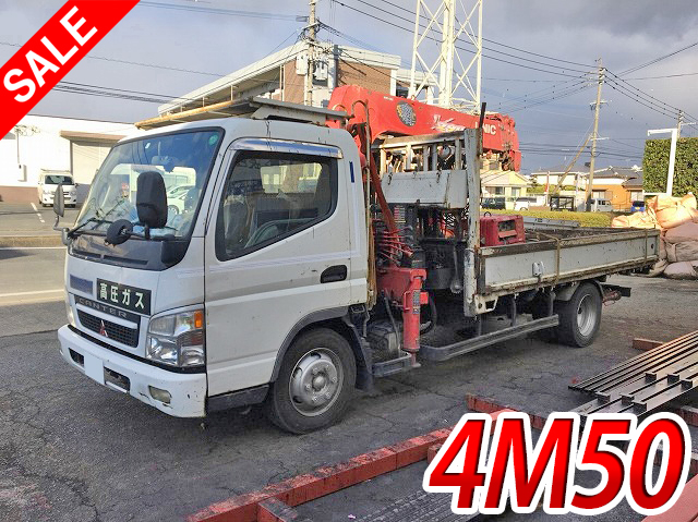 MITSUBISHI FUSO Canter Truck (With 6 Steps Of Cranes) PA-FE83DGN 2005 432,827km