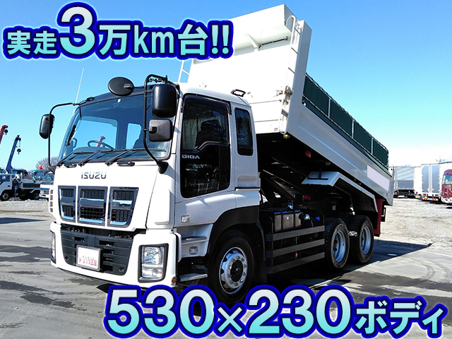 ISUZU Giga Dump QKG-CXZ77AT 2014 34,472km