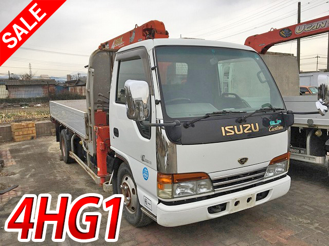 ISUZU Elf Truck (With 3 Steps Of Cranes) KK-NKR71LN 2000 749,268km