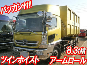 HINO Ranger Arm Roll Truck LKG-FE7JLAA 2011 98,000km_1