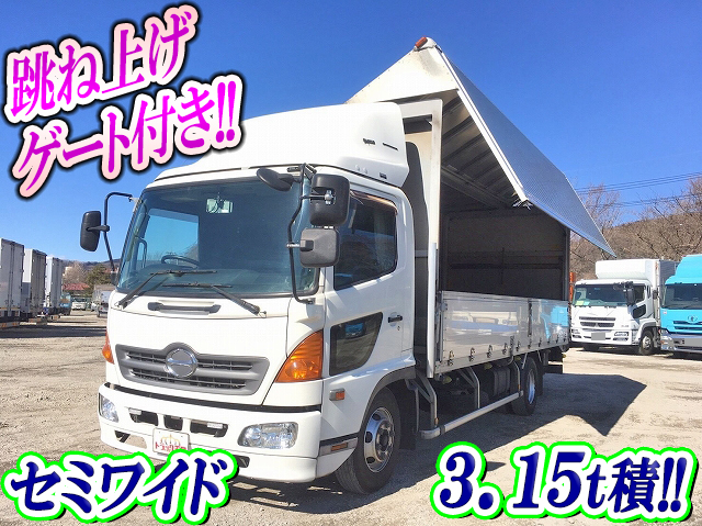 HINO Ranger Aluminum Wing BDG-FC7JJWA 2007 673,713km