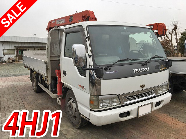 ISUZU Elf Truck (With 3 Steps Of Cranes) KR-NPR72LR 2003 493,668km