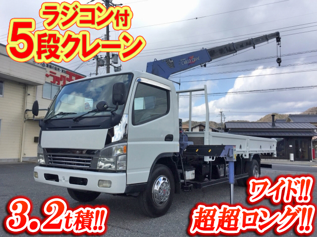 MITSUBISHI FUSO Canter Truck (With 5 Steps Of Cranes) KK-FE83DJZ 2004 253,574km