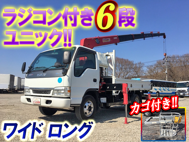 ISUZU Elf Truck (With 6 Steps Of Unic Cranes) KR-NPR72LR 2003 356,155km