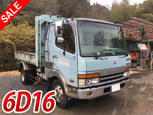 MITSUBISHI FUSO Fighter Dump U-FK617D (KAI) 1994 412,961km