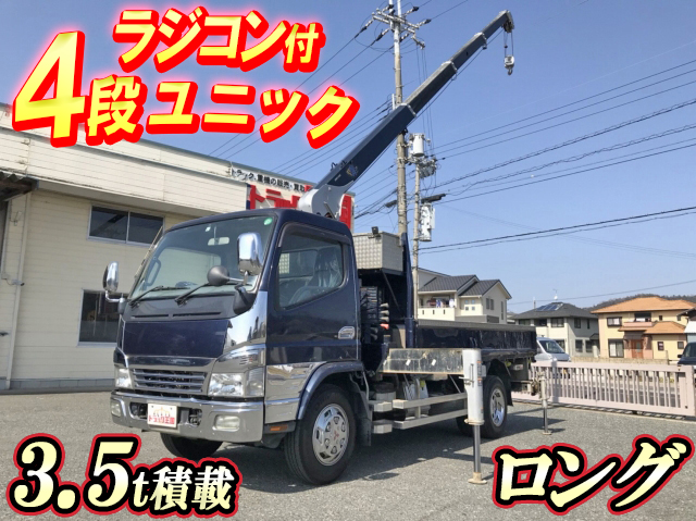 MITSUBISHI FUSO Canter Truck (With 4 Steps Of Unic Cranes) PDG-FE73DY 2008 112,963km