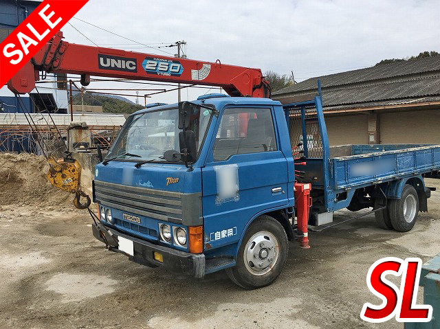 MAZDA Titan Truck (With 4 Steps Of Cranes) P-WEL4H 1984 73,864km
