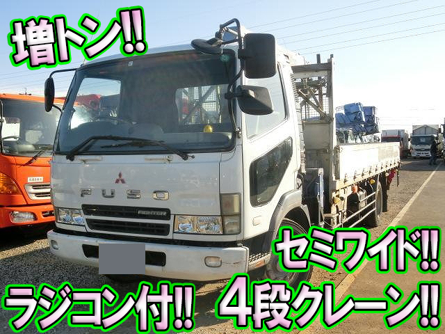 MITSUBISHI FUSO Fighter Truck (With 4 Steps Of Cranes) KK-FK71HJY 2003 461,000km