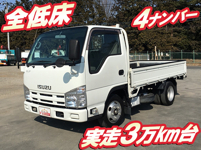 ISUZU Elf Flat Body TKG-NHR85A 2013 34,465km