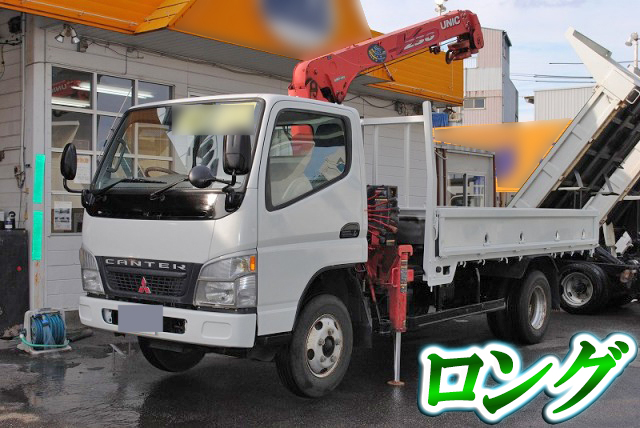 MITSUBISHI FUSO Canter Truck (With 3 Steps Of Unic Cranes) PA-FE73DEN 2004 95,732km