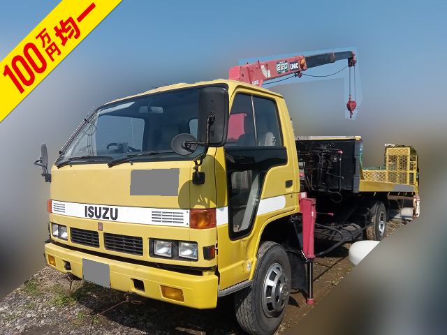 ISUZU Elf Safety Loader (With 3 Steps Of Cranes) U-NPR61PR 1990 176,025km