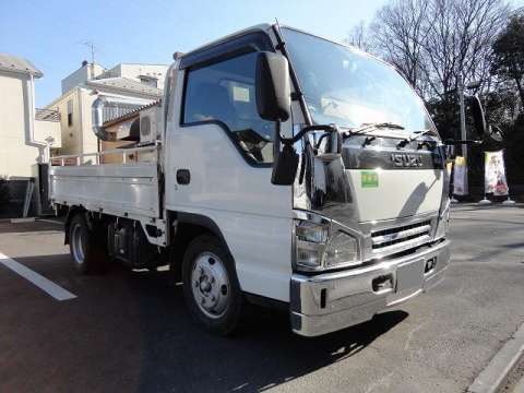 ISUZU Elf Flat Body PB-NKR81A 2006 153,099km