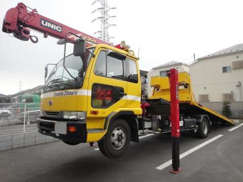 UD TRUCKS Condor Safety Loader (With 4 Steps Of Cranes) KC-MK260KH 1997 151,171km