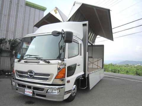 HINO Ranger Aluminum Wing PB-FD8JLFA 2005 509,476km